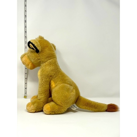Vintage Simba Lion King Plush Stuffed Animal Disneyland Walt‎ Disney World 13" - Picture 3 of 4